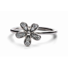 Cute Daisy Ring - Sterling Silver with Cubic Zirconia