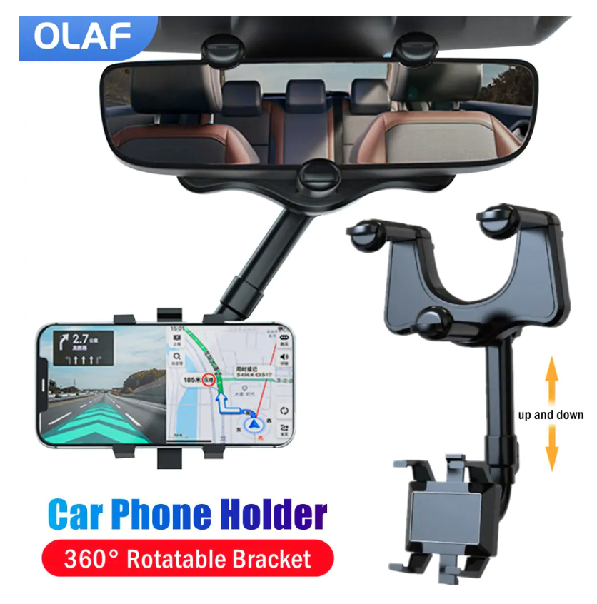 The 360° FlexiGrip Smartphone Car Mount - Your Road Guardian!