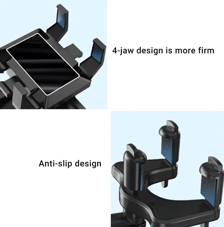The 360° FlexiGrip Smartphone Car Mount - Your Road Guardian!
