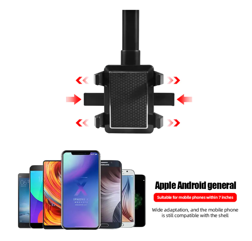 The 360° FlexiGrip Smartphone Car Mount - Your Road Guardian!