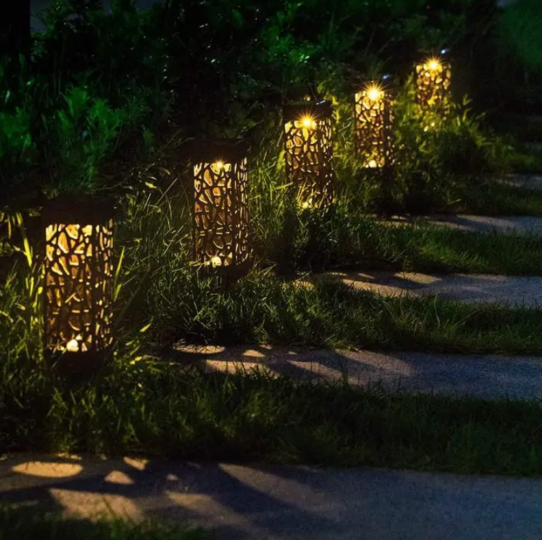 Solar Glow Powered Waterproof Vintage Garden Light